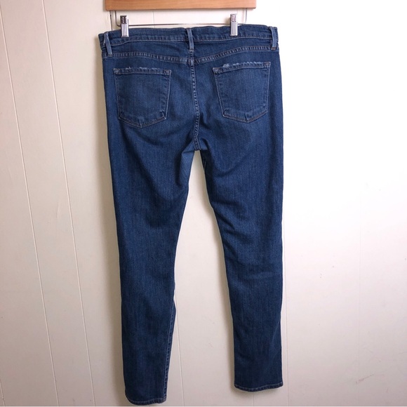 Frame Denim Le Garcon Copper Relaxed Slim Boyfriend Distressed Jean size 29 - Picture 2 of 14